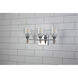 Fun Finial 3 Light 22 inch Polished Chrome Vanity Light Wall Light
